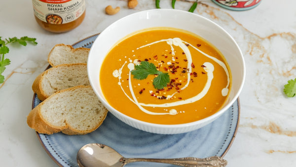 Spiced Pumpkin and Carrot Soup