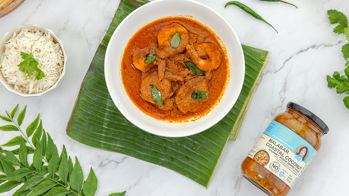 Malabar Coastal Prawn Curry